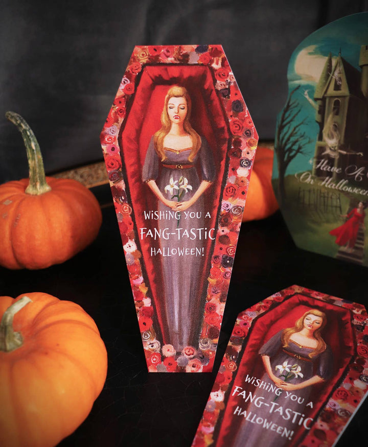 Fang-tastic Halloween Die Cut Card