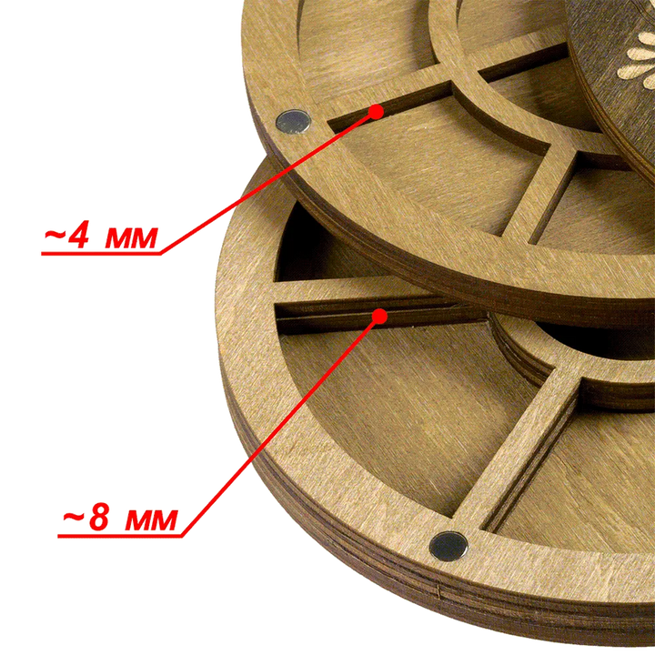 Multilayer bead organizer FLZB-076