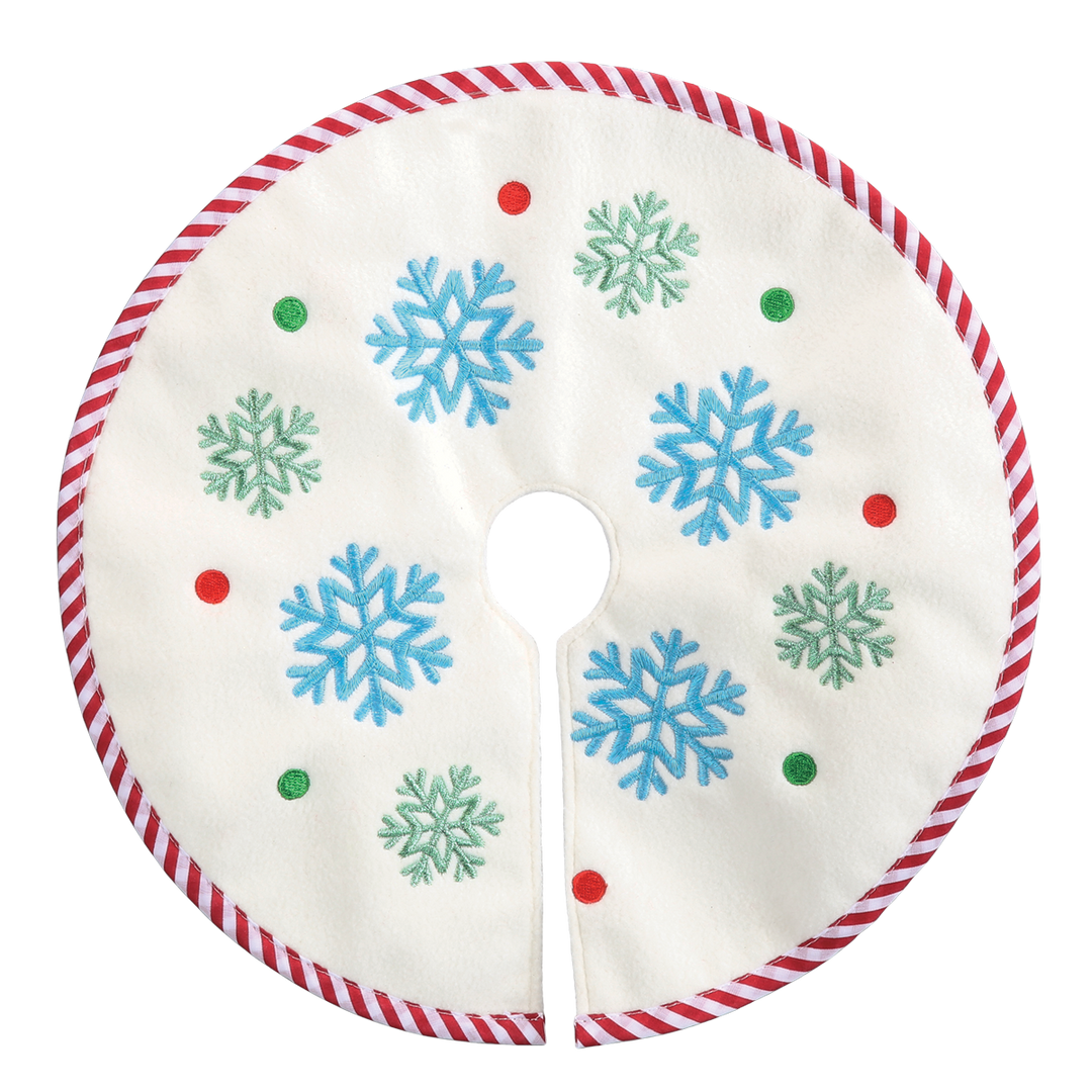 Mini Snowflake Tree Skirt