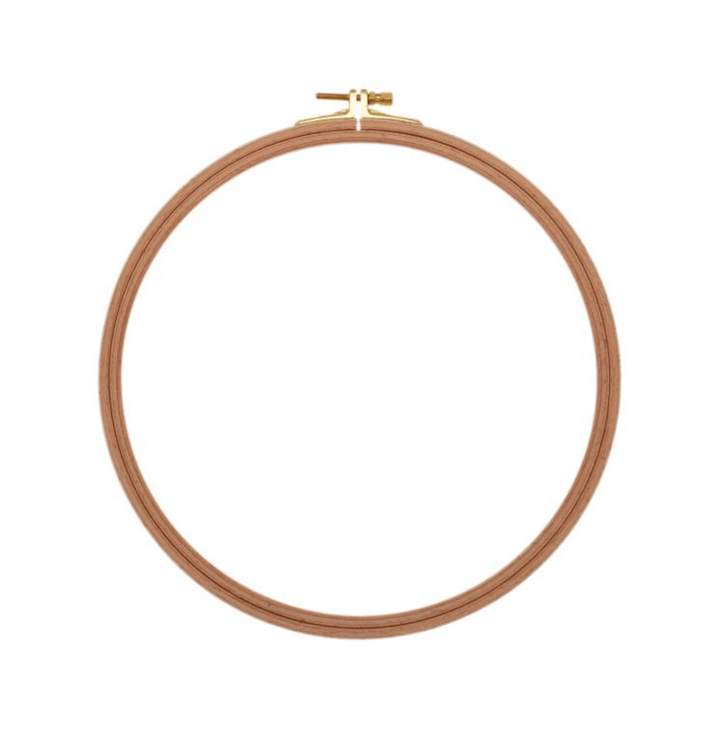 8mm Screwed Wooden Embroidery Hoop Nurge 100-3