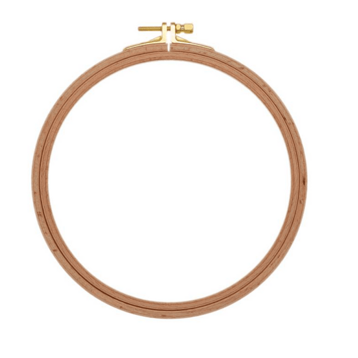8mm Screwed Wooden Embroidery Hoop Nurge 100-5