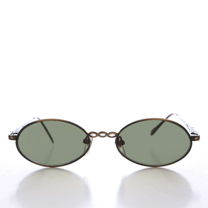 90s Fancy Oval Sunglasses - Fairburn
