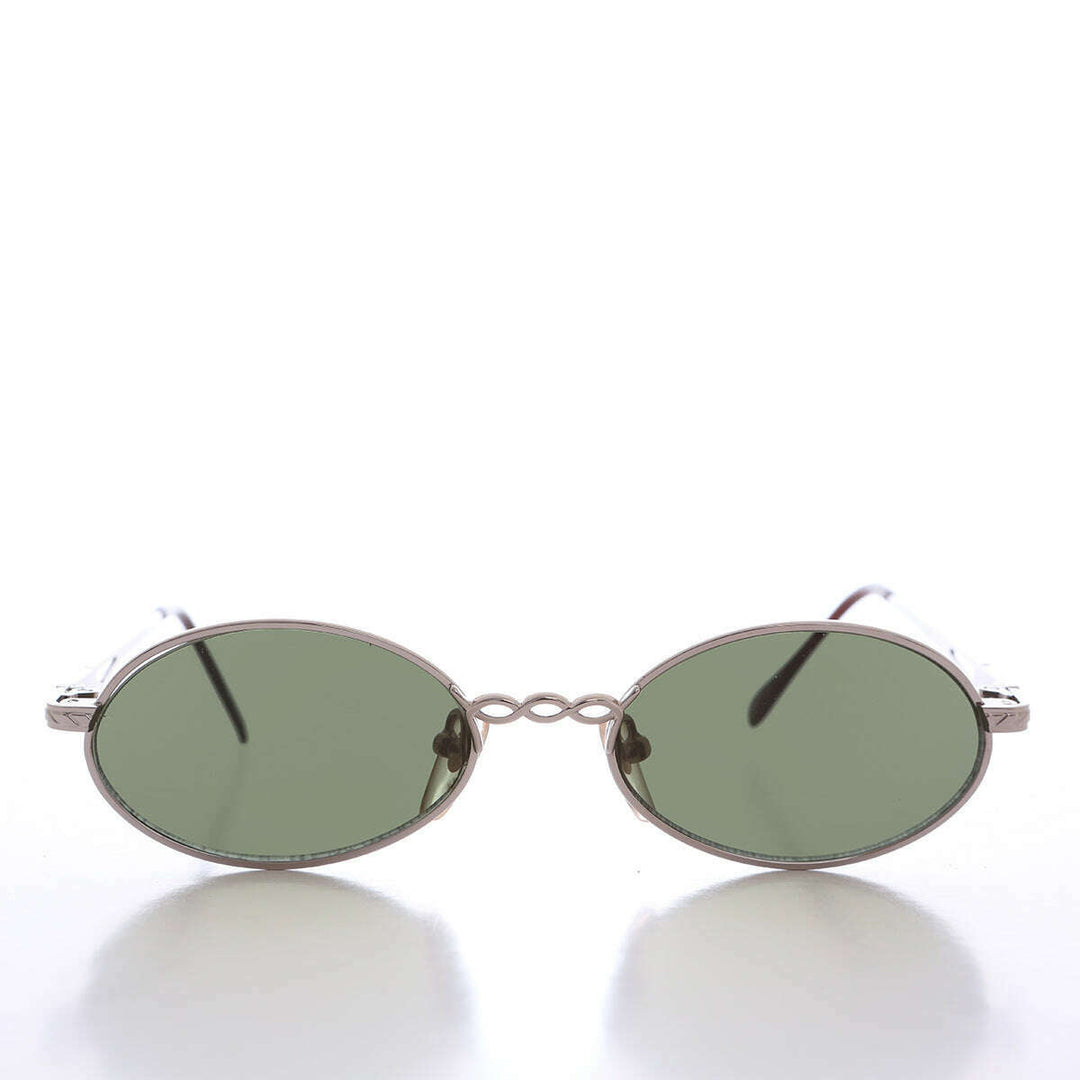 90s Fancy Oval Sunglasses - Fairburn