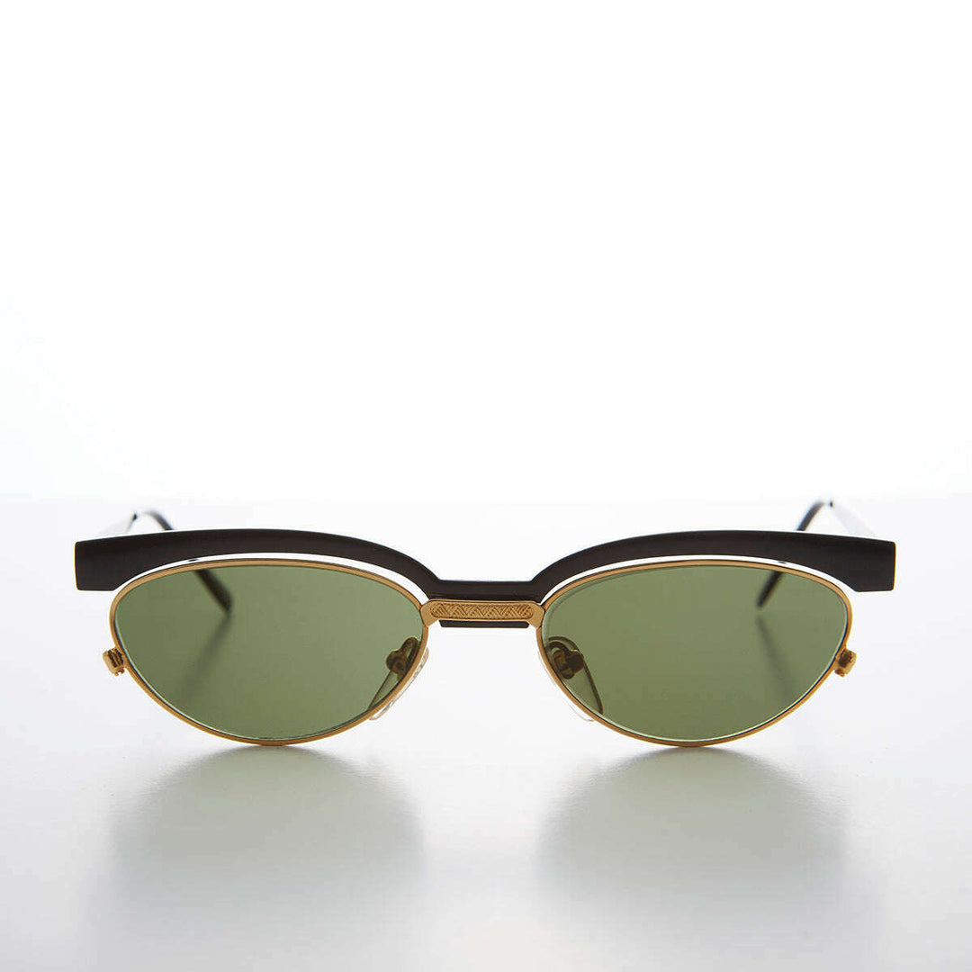 90s Floating Lens Cat Eye Vintage Sunglass - Trina 2