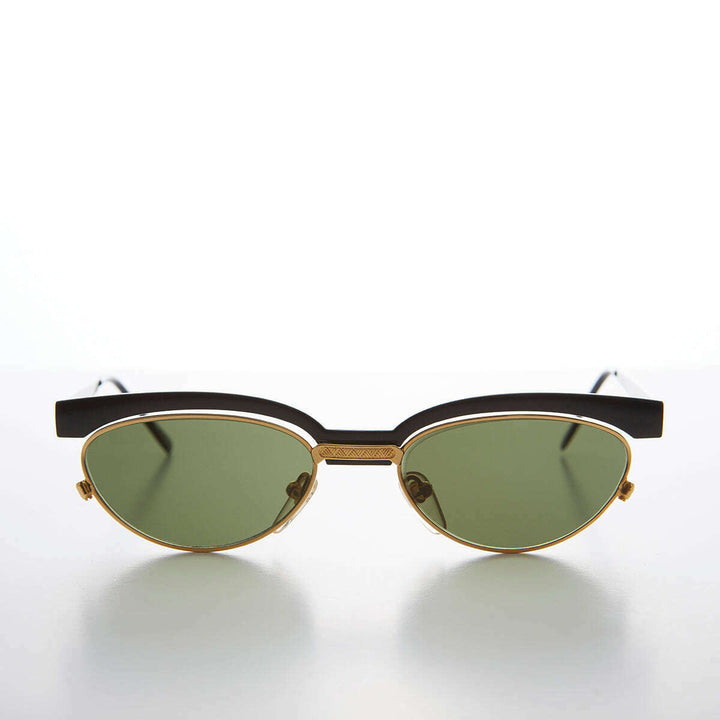 90s Floating Lens Cat Eye Vintage Sunglass - Trina 2