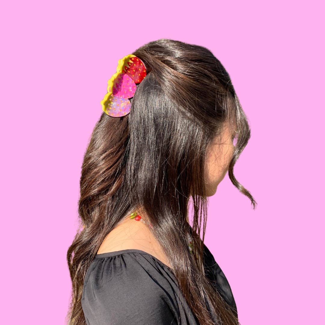 Very Berry Acetate Hair Claw