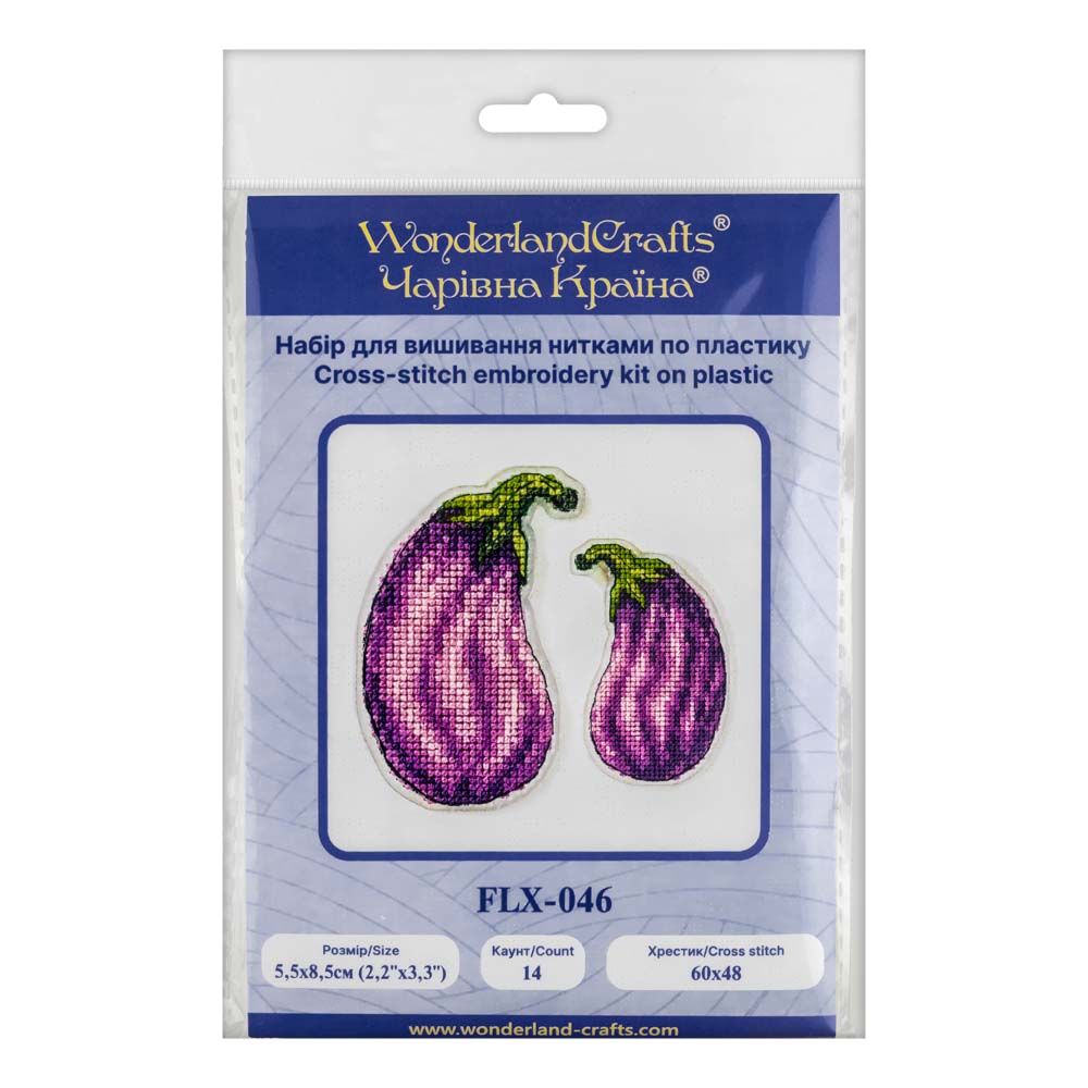 Cross-stitch kits on a plastic base FLX-046