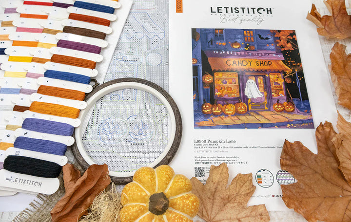 Pumpkin Lane L9950 Counted Cross Stitch Kit
