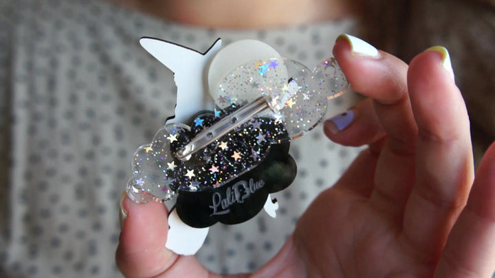 Witch Convertible Necklace-Brooch by Laliblue