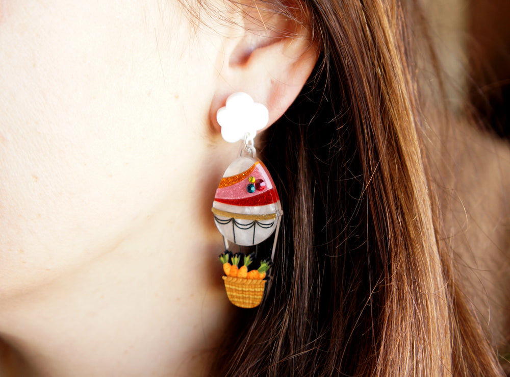 Fancy Easter Bunny Earrings
