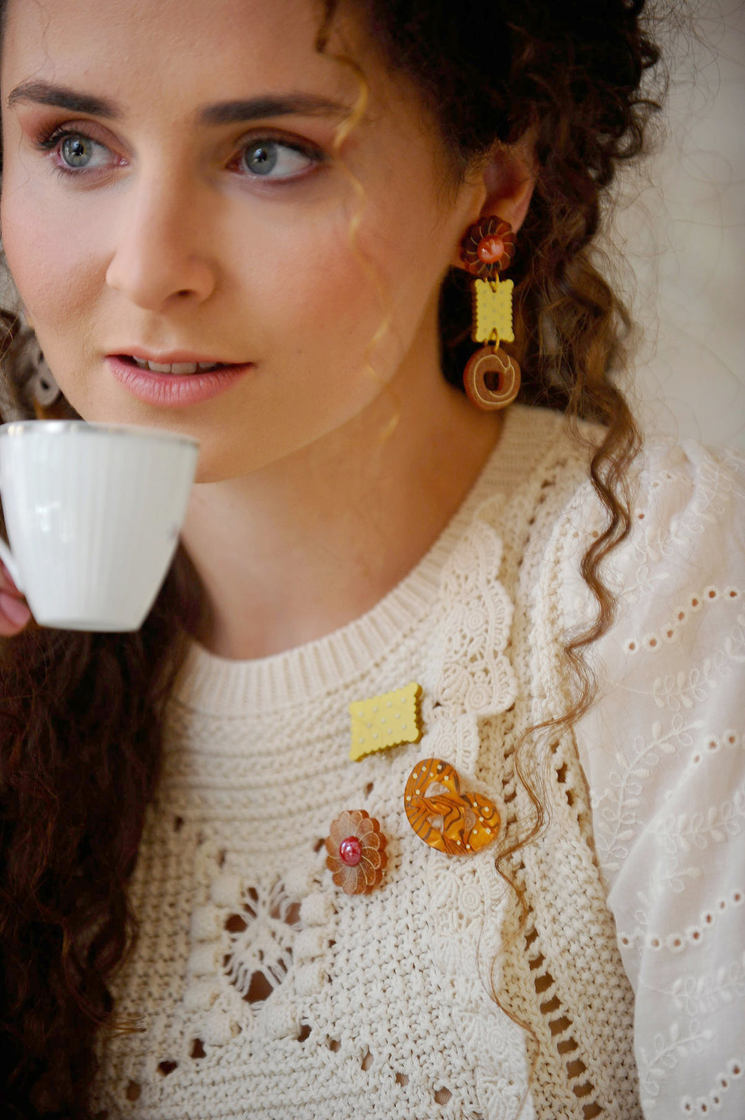 Cookies Earrings by Laliblue