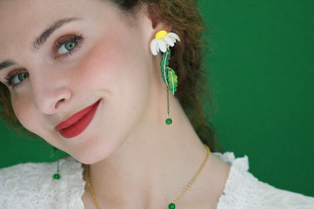 Wild Daisy Earrings by Laliblue, image 2