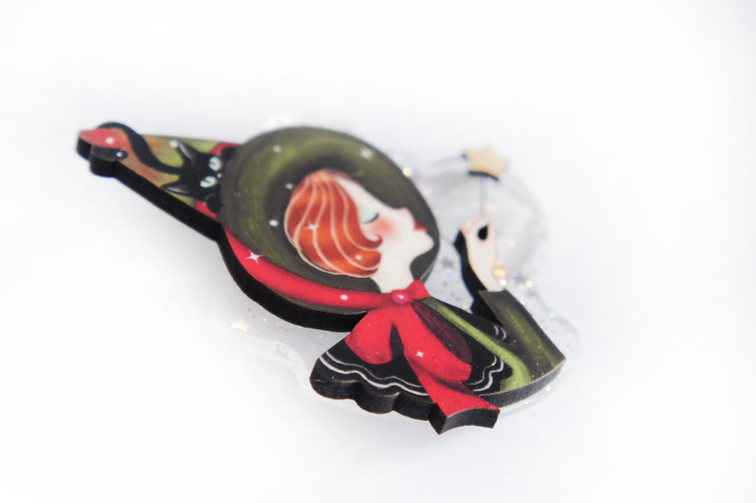 The Sorceress Brooch by Laliblue