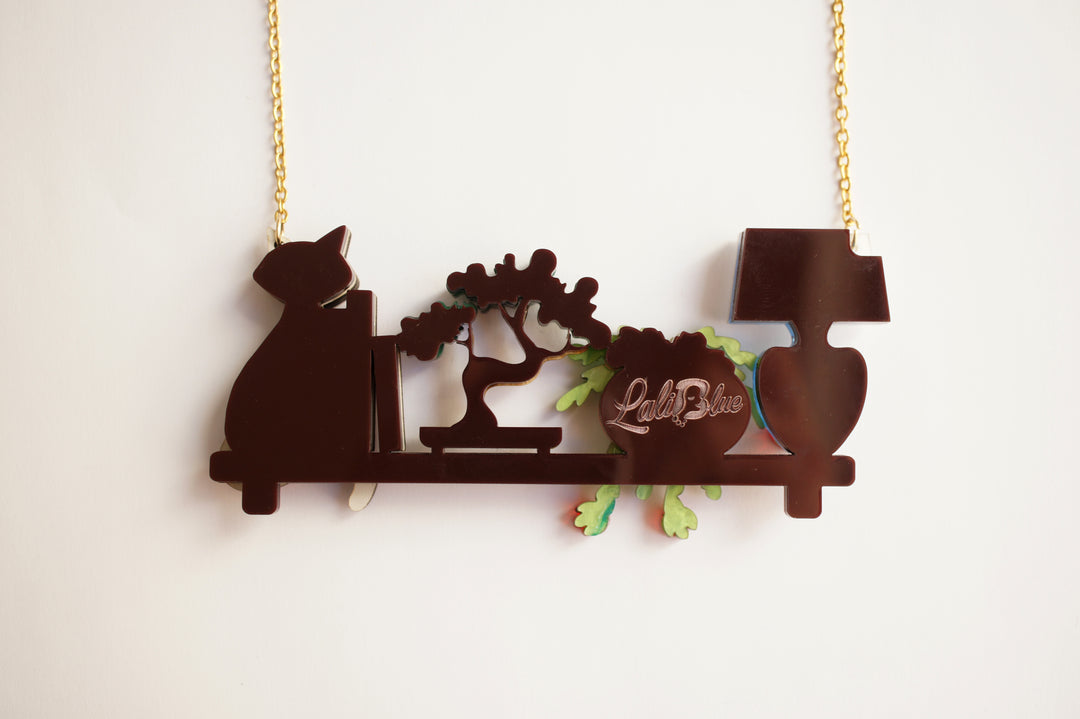 Plant Shelf and Cat Necklace by Laliblue, image 6