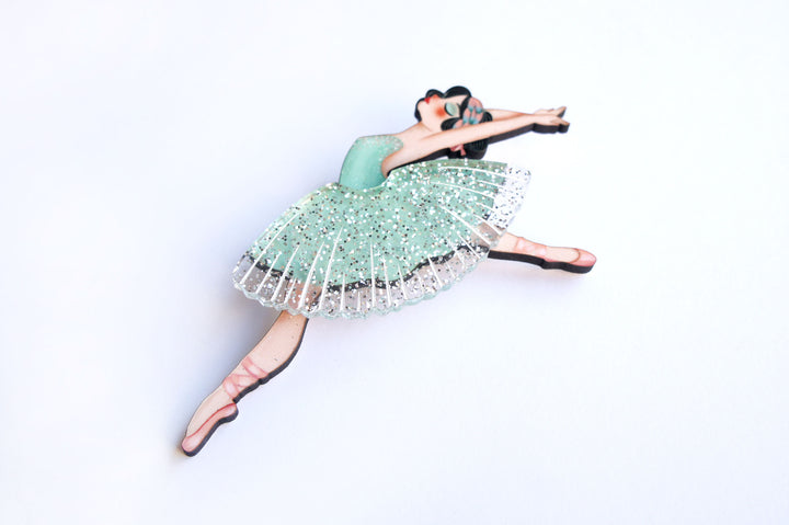 Classical Ballet Brooch by Laliblue