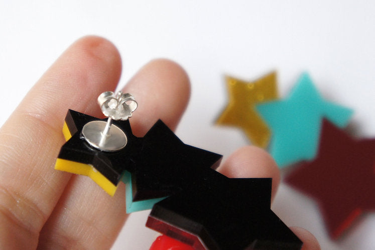 Star Earrings by Laliblue
