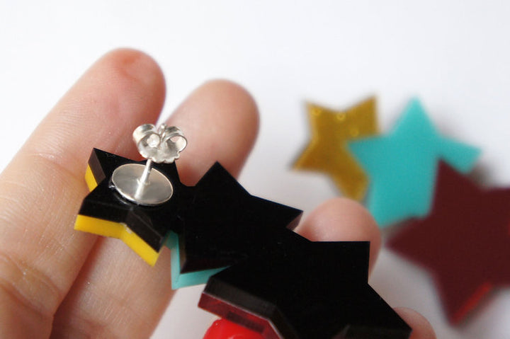 Star Earrings by Laliblue
