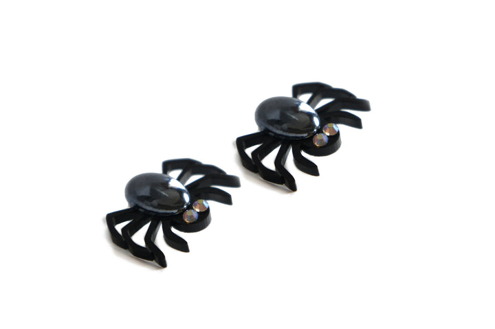 Spider Web Earrings by Laliblue