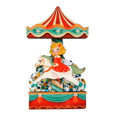 laliblue christmas brooch