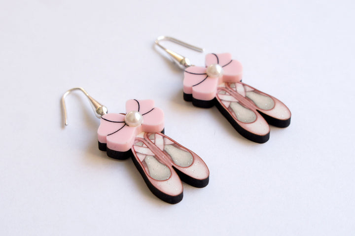 Ballet Shoes Earrings by Laliblue