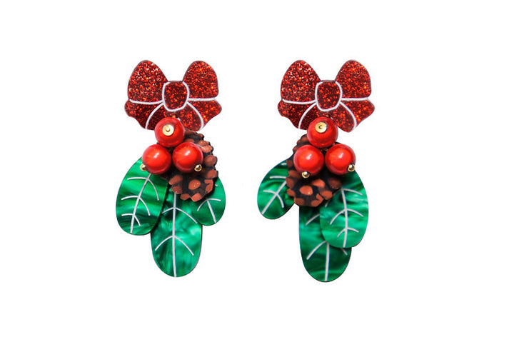 Mistletoe Earrings by Laliblue