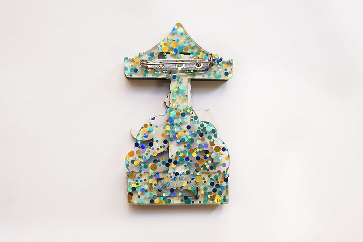 Carousel Brooch by Laliblue