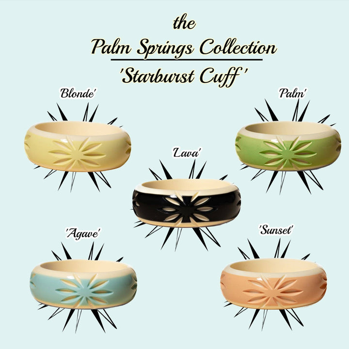 The NEW Palm Springs Bangle Collection - the Starburst Cuff