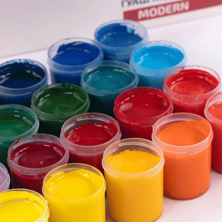 Rosa Studio Gouache Paint Set Modern 24 colors (0.68 oz each)