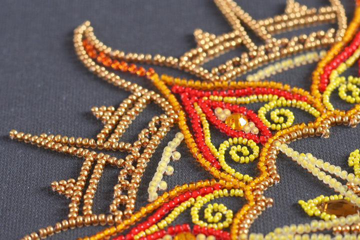 Bead Embroidery Kit - Sunny pattern