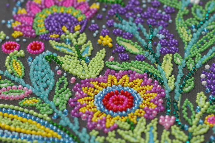 Bead Embroidery Kit - Cup of happiness