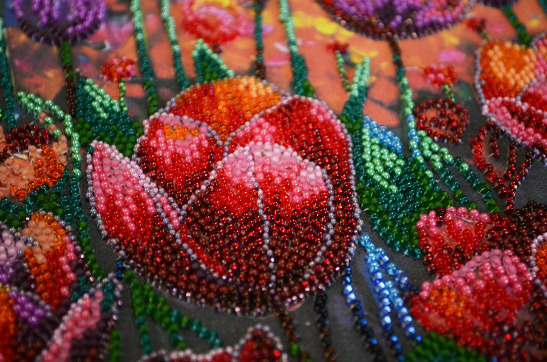 Bead Embroidery Kit - Spring rhythm AB-943