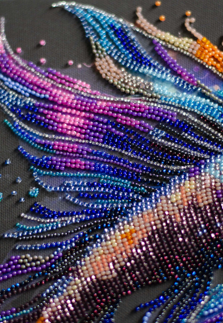 Main Bead Embroidery Kit - Waves of Color AB-946