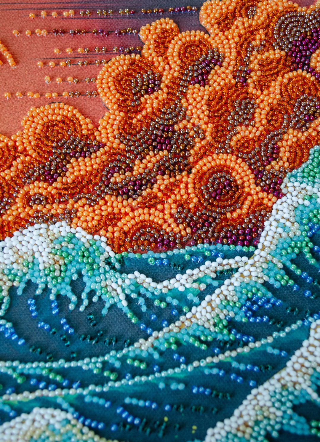 The Murmuring Sea Bead Embroidery Kit by Abris Art AB-953