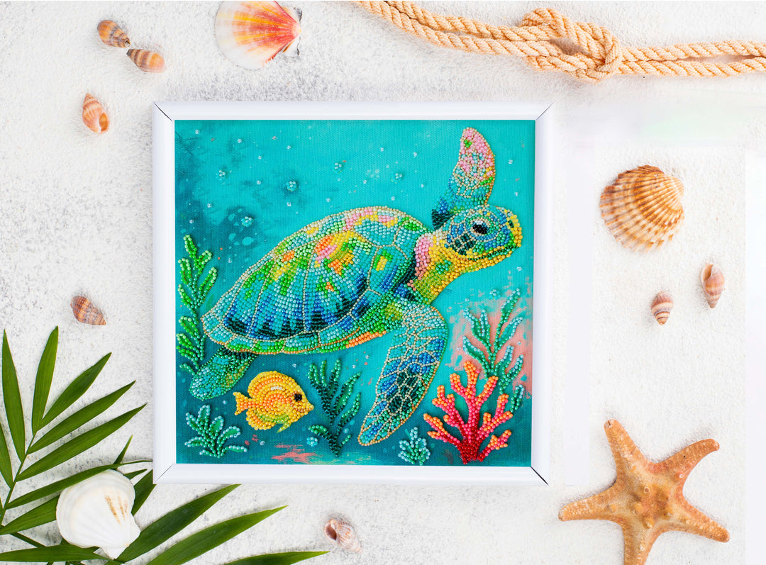 Ocean Traveler Bead Embroidery Kit by Abris Art AB-954