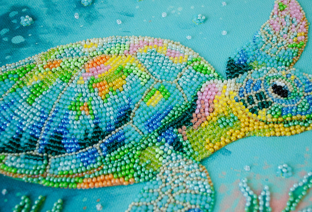 Ocean Traveler Bead Embroidery Kit by Abris Art AB-954
