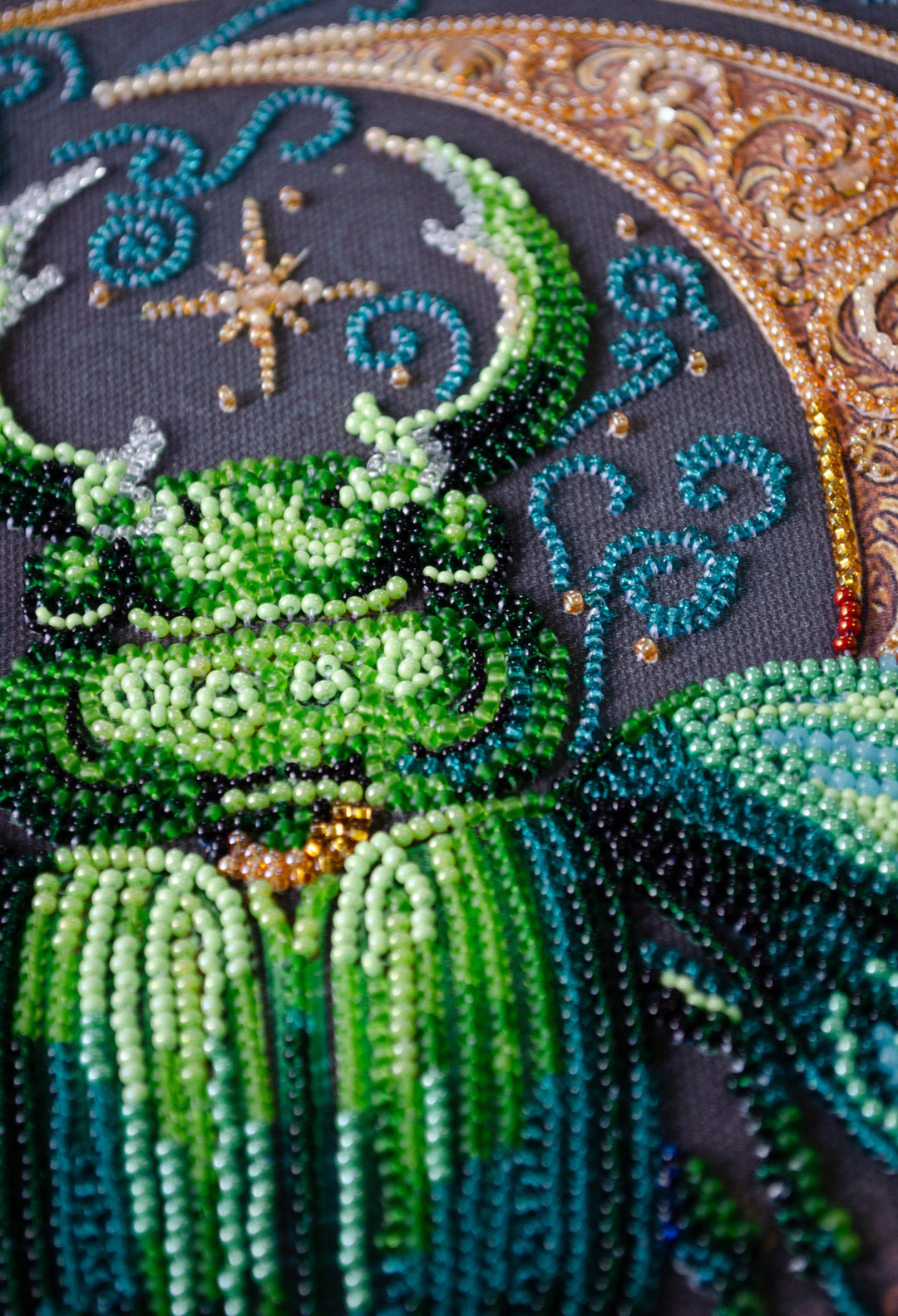 Main Nature Totem Bead Embroidery Kit by Abris Art AB-955
