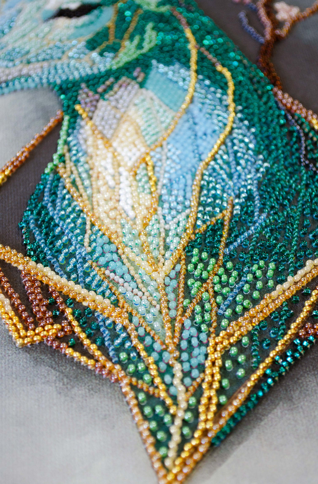 Forest Spirit Bead Embroidery Kit by Abris Art AB-956