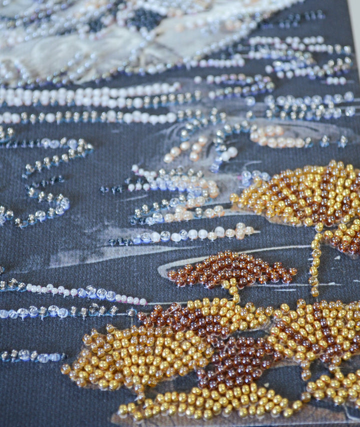 When the Soul Blooms Bead Embroidery Kit by Abris Art AB-957