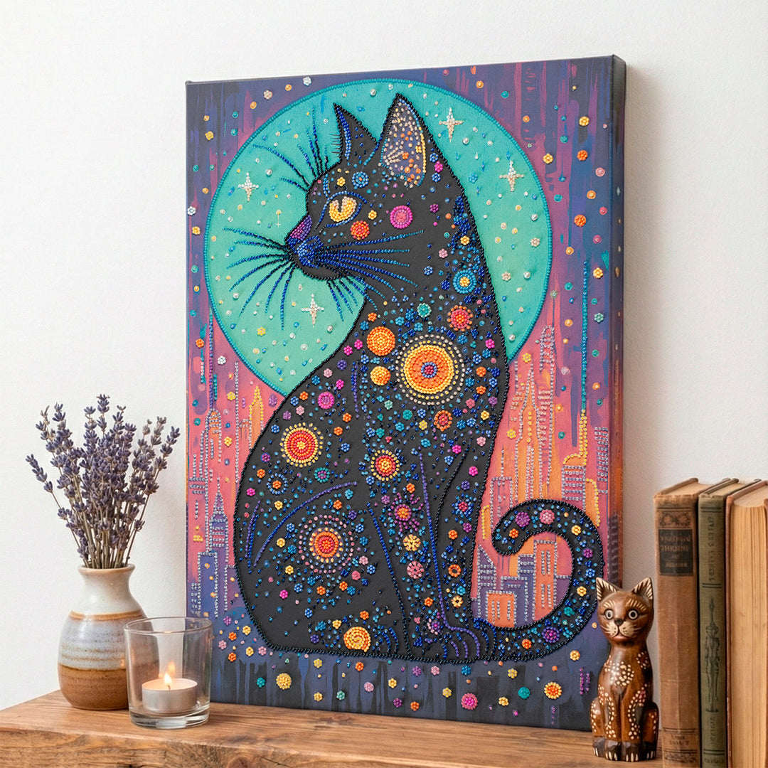 Stellar Gaze Bead Embroidery Kit by Abris Art AB-967