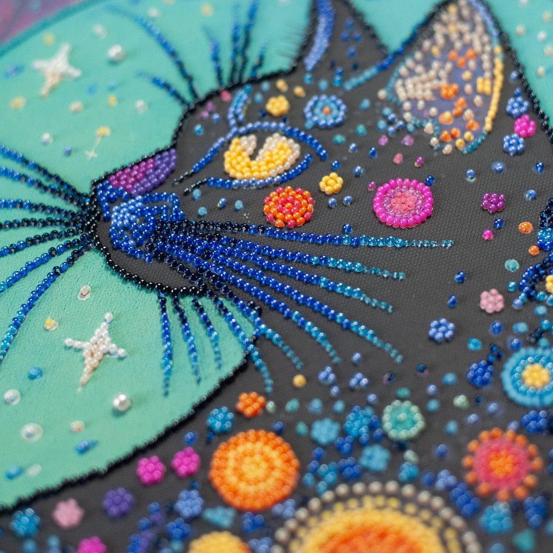 Stellar Gaze Bead Embroidery Kit by Abris Art AB-967