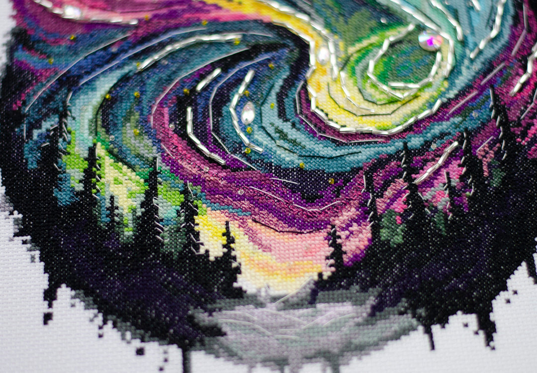 Counted Cross-stitch kit - Night glow