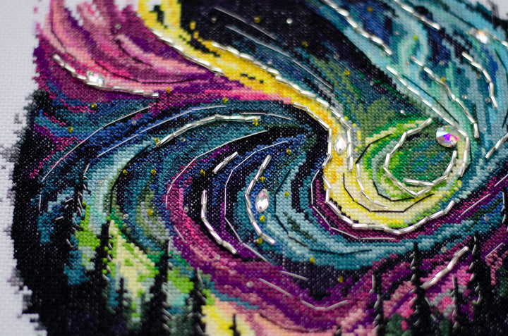 Counted Cross-stitch kit - Night glow