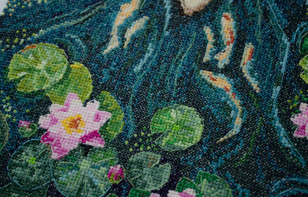 Cross-stitch kit - One in a canoe AH-170