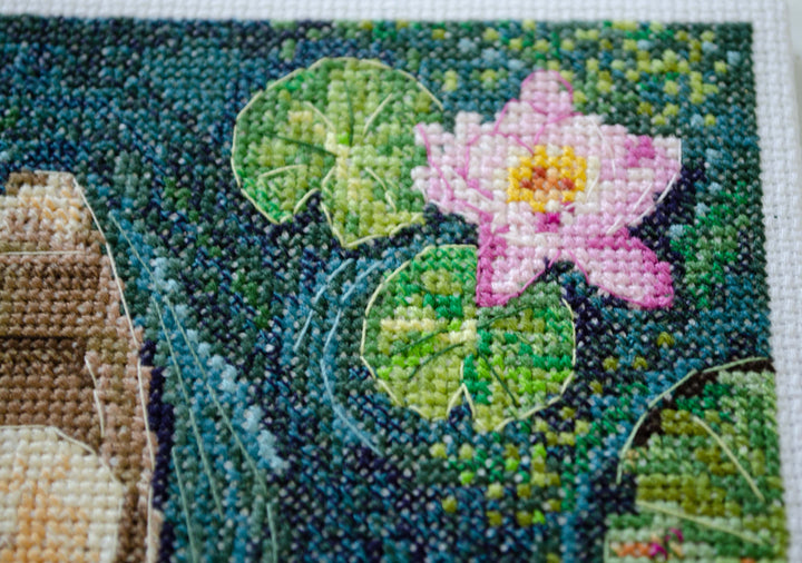 Cross-stitch kit - One in a canoe AH-170