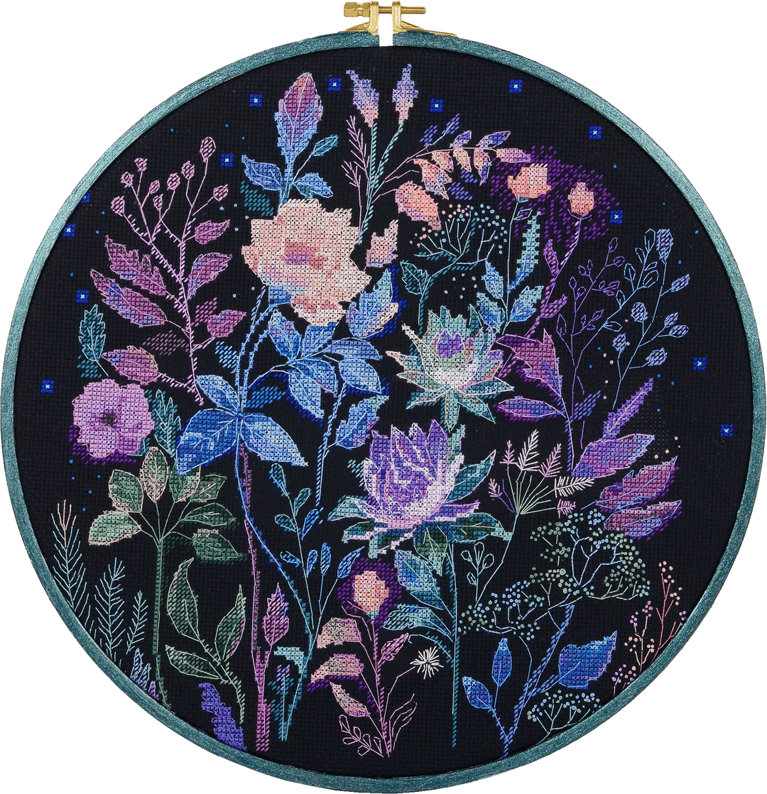 Cross-stitch kit Night euphoria AH-196