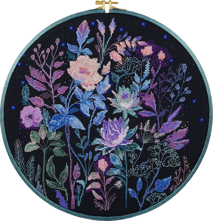 Cross-stitch kit Night euphoria AH-196