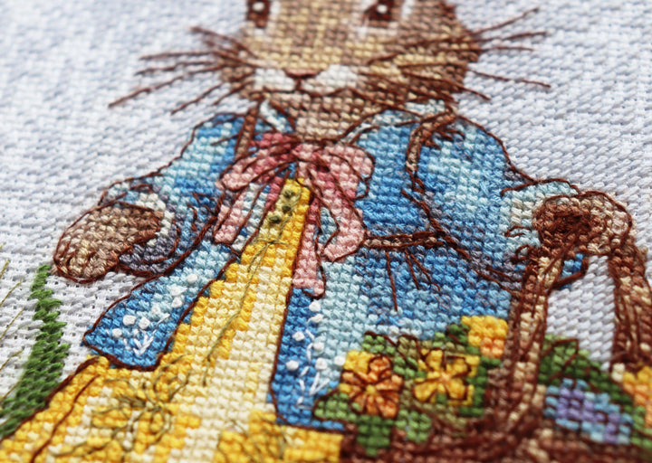 Cross-stitch kit Spring Bunny AH-200