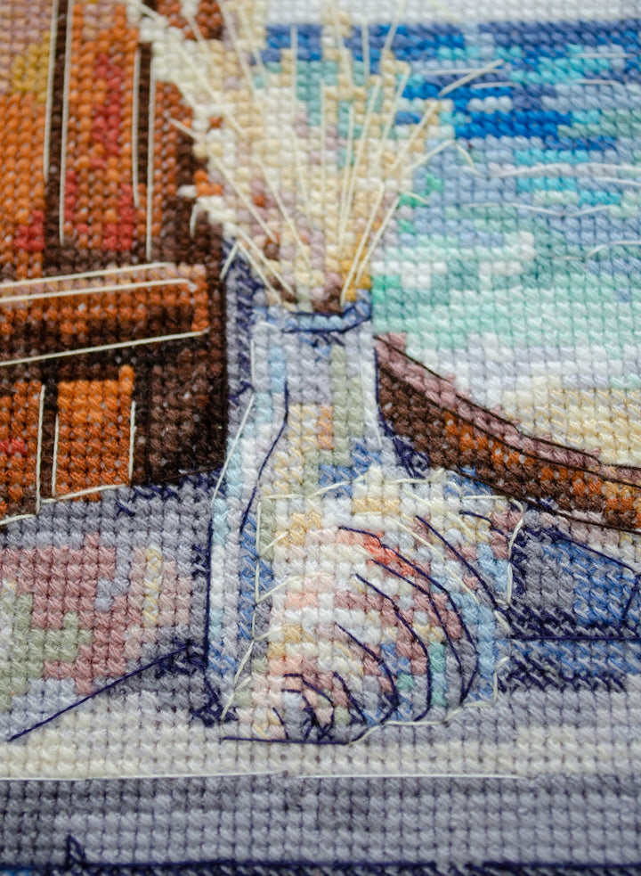 Counted Cross stitch kit - Whisper of the wind