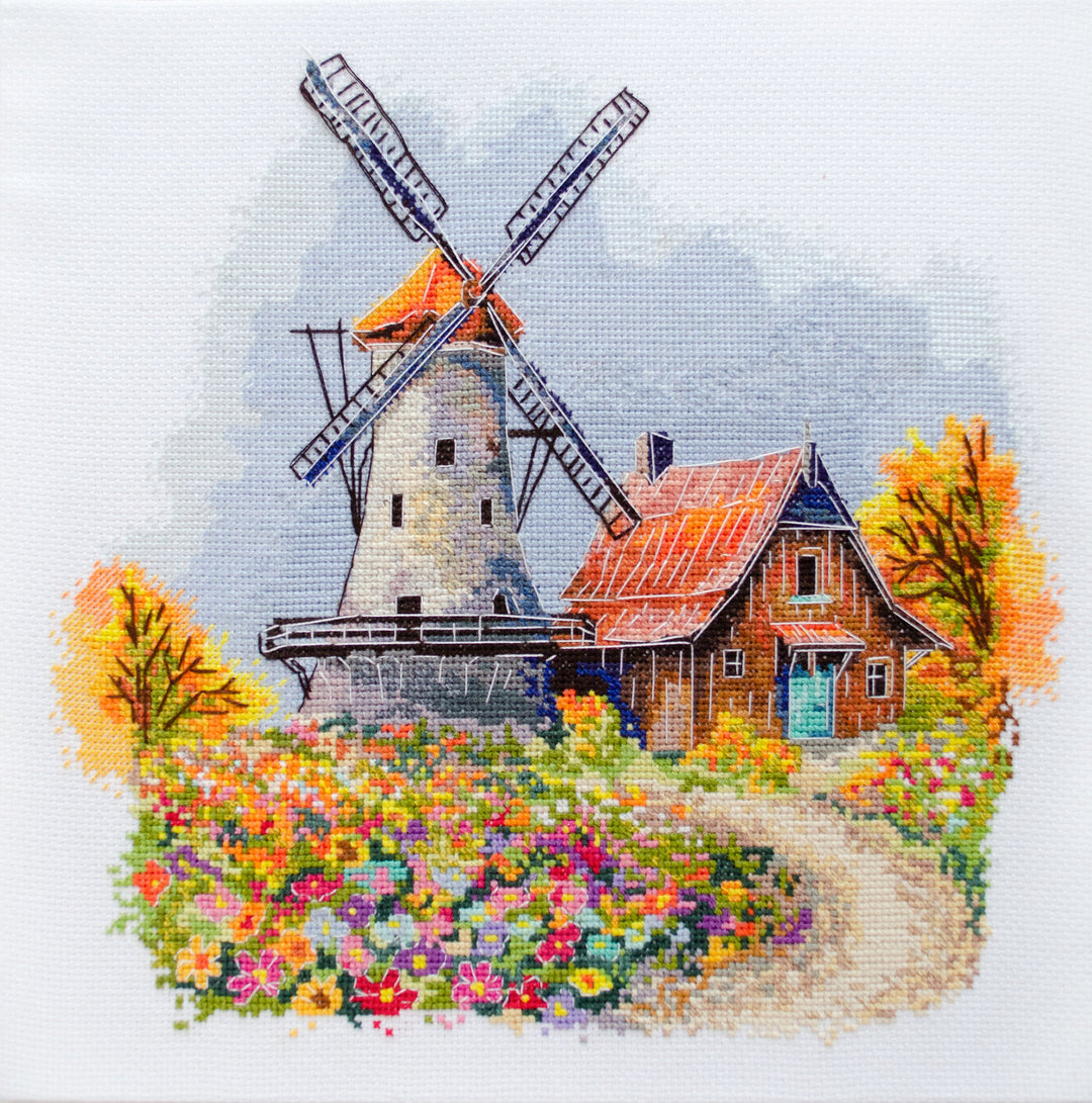 Counted Cross stitch kit - The melody of the autumn wind