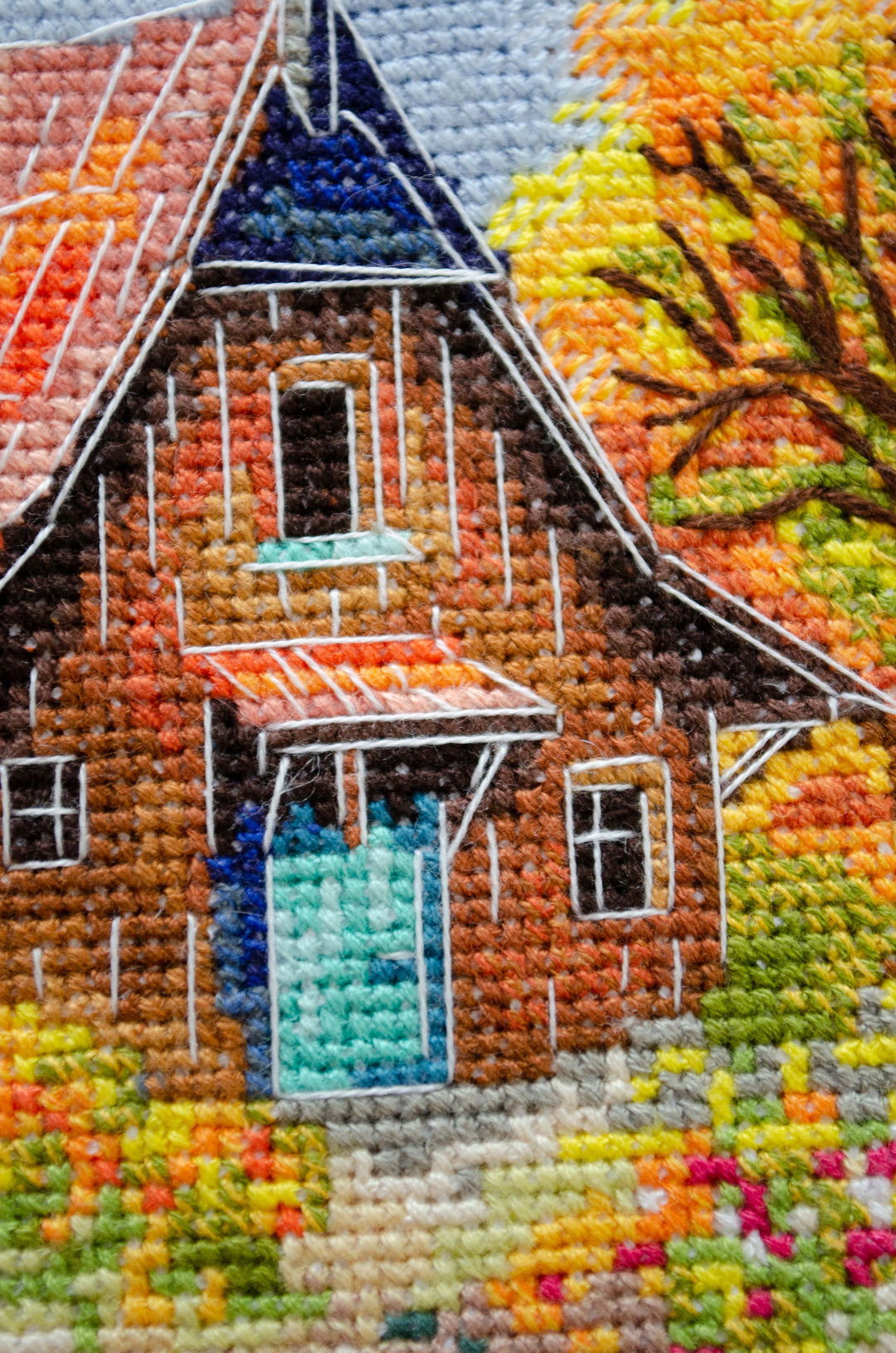 Counted Cross stitch kit - The melody of the autumn wind